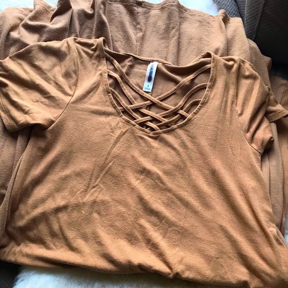 SOLD - Rust lounge dress with pockets